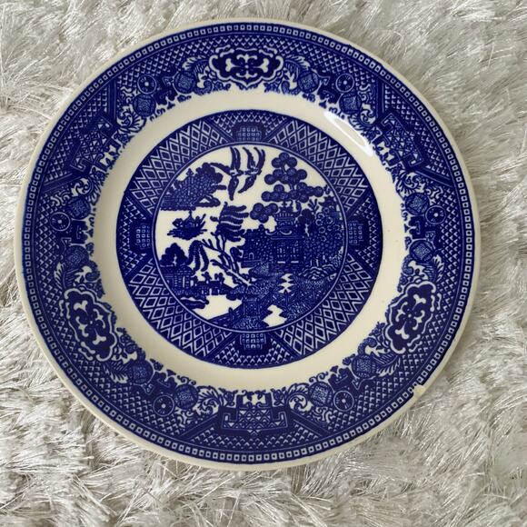 Blue Willow Vintage 6.5" Plate Vintage - Picture 1 of 4